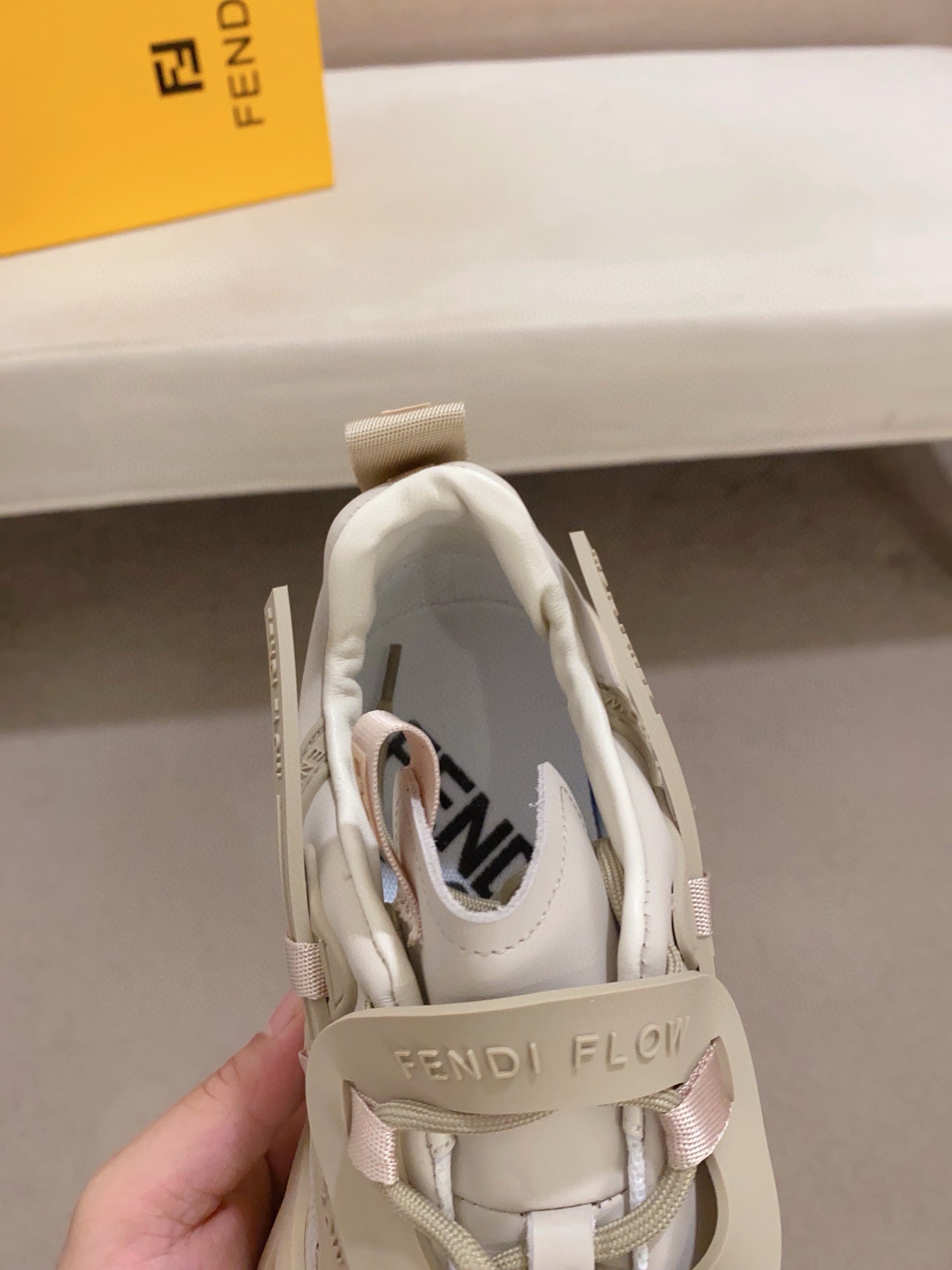 Fendi Men's Casual Leather Sneakers – 2025 Collection