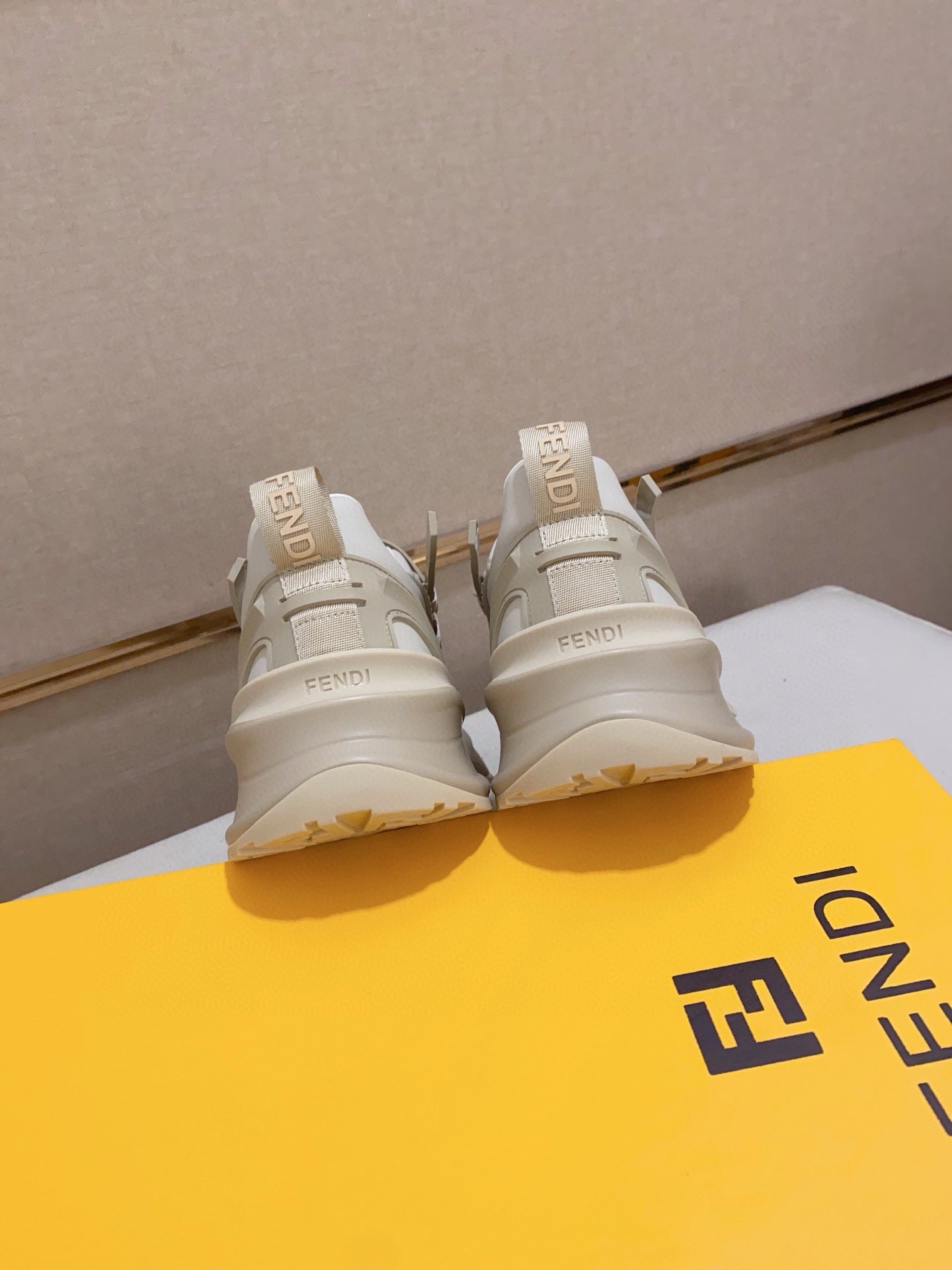 Fendi Men's Casual Leather Sneakers – 2025 Collection