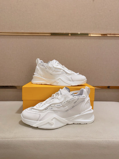 Fendi Men's Casual Leather Sneakers – 2025 Collection