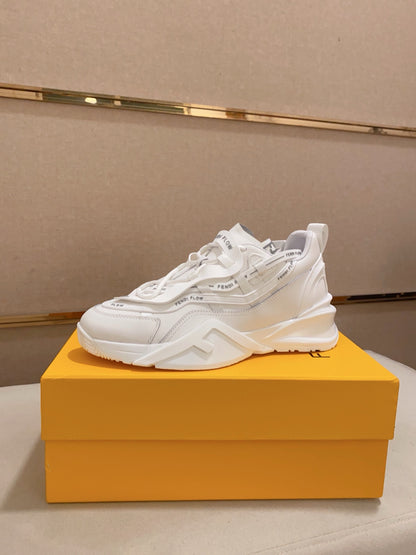 Fendi Men's Casual Leather Sneakers – 2025 Collection