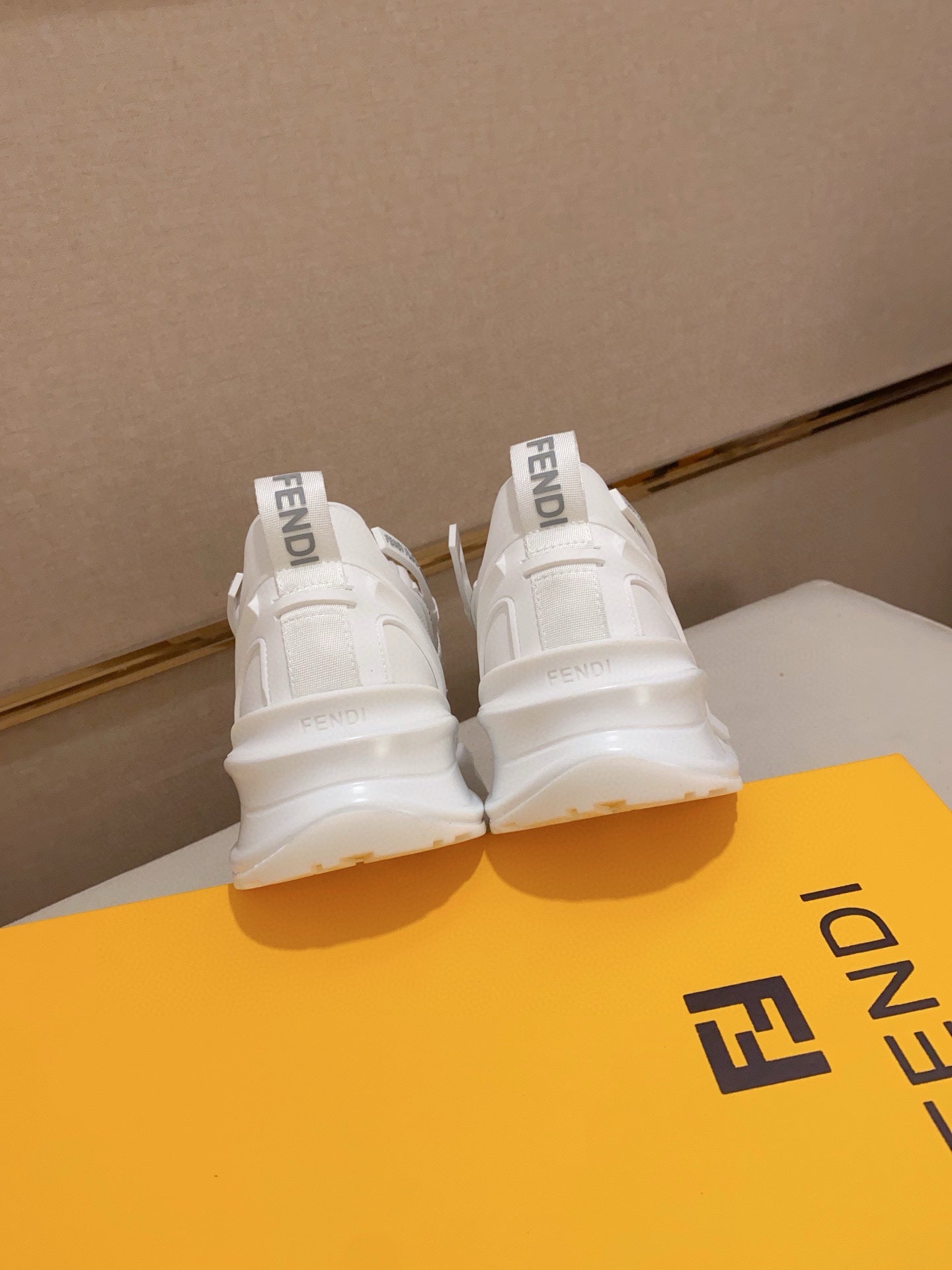 Fendi Men's Casual Leather Sneakers – 2025 Collection