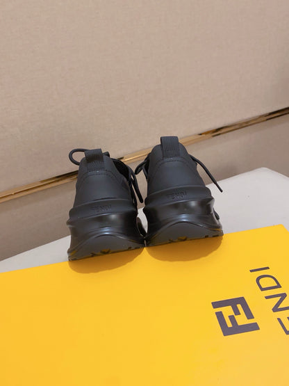 Fendi Men's Casual Leather Sneakers – 2025 Collection