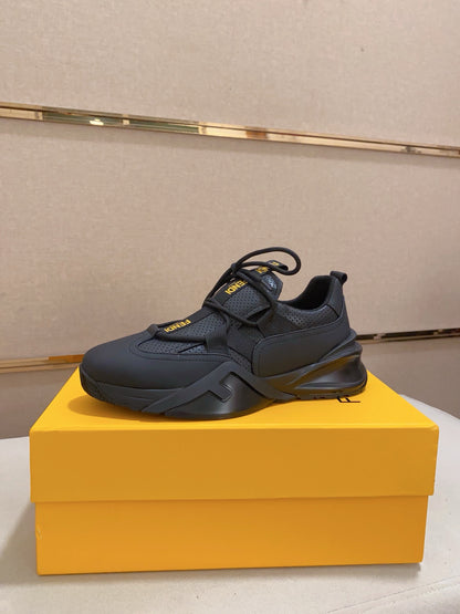 Fendi Men's Casual Leather Sneakers – 2025 Collection