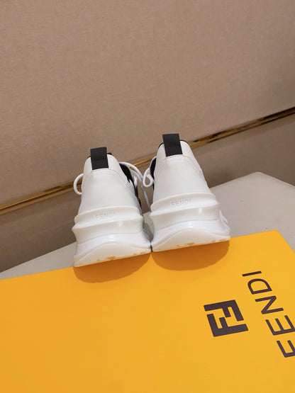 Fendi Men's Casual Leather Sneakers – 2025 Collection