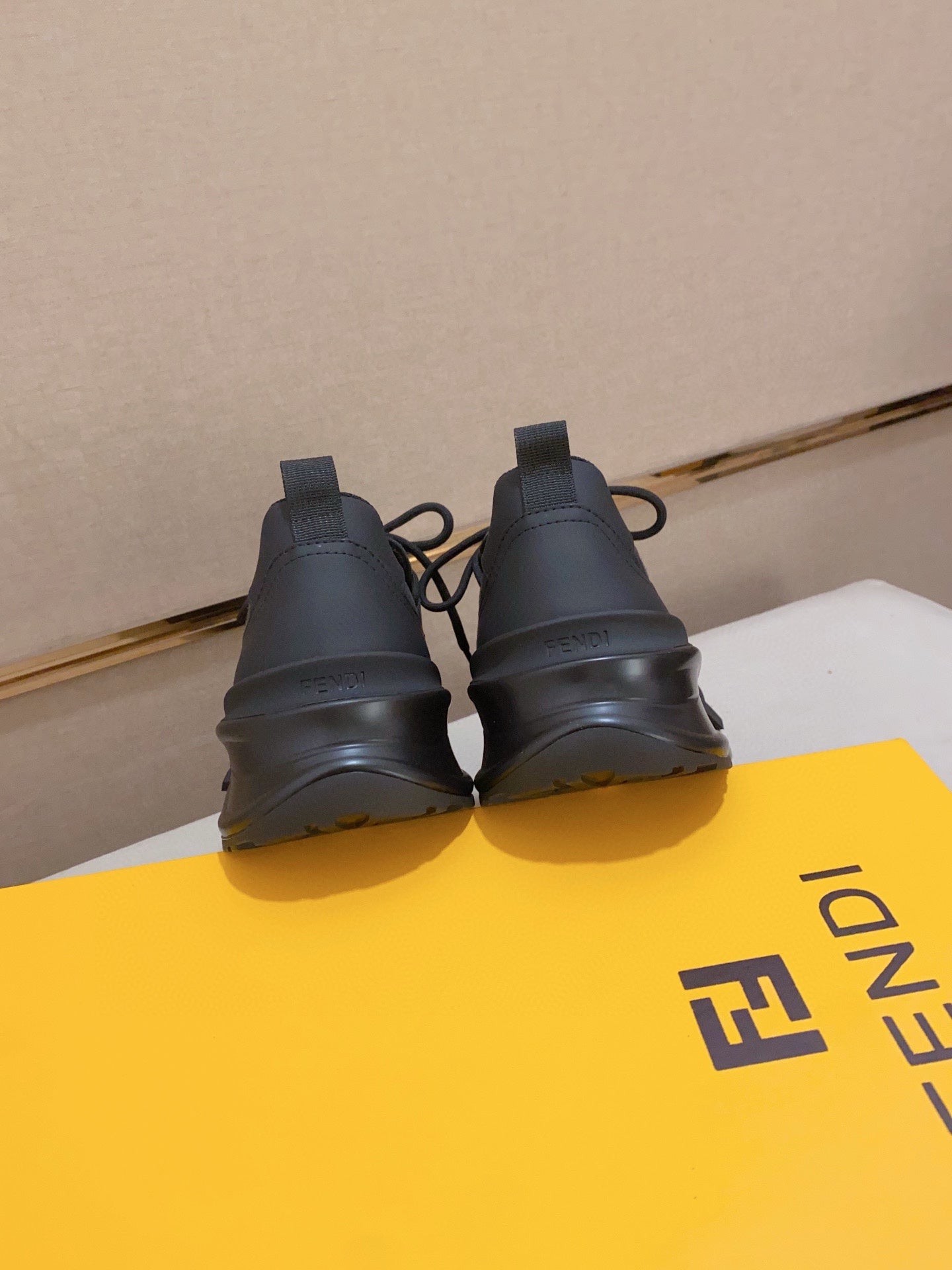 Fendi Men's Casual Leather Sneakers – 2025 Collection