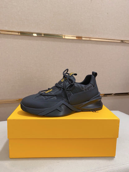 Fendi Men's Casual Leather Sneakers – 2025 Collection