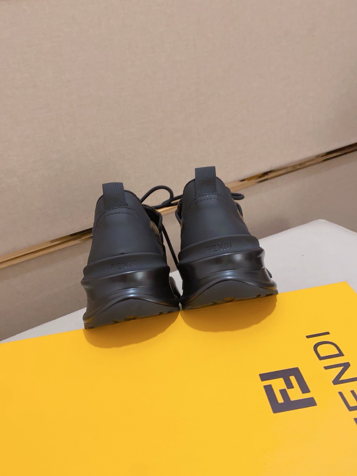 Fendi Men's Casual Leather Sneakers – 2025 Collection