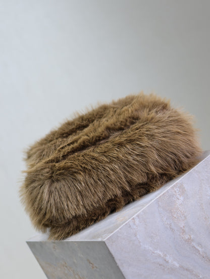 Saint Laurent Niki Rabbit Fur Shoulder Bag – Autumn/Winter Collection
