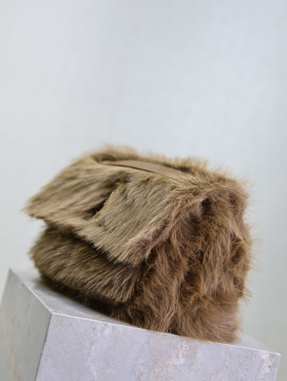 Saint Laurent Niki Rabbit Fur Shoulder Bag – Autumn/Winter Collection