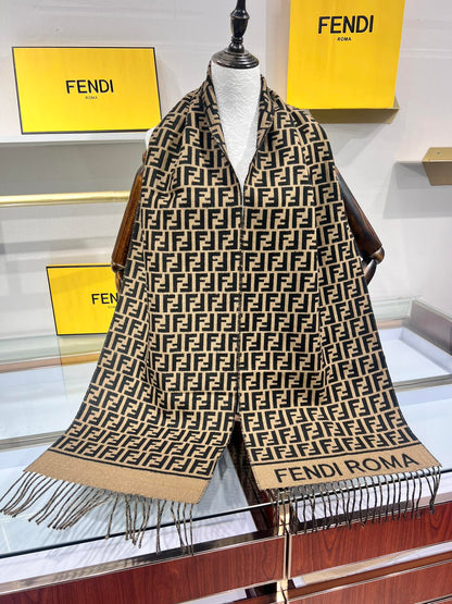 Fendi FF Monogram Scarf
