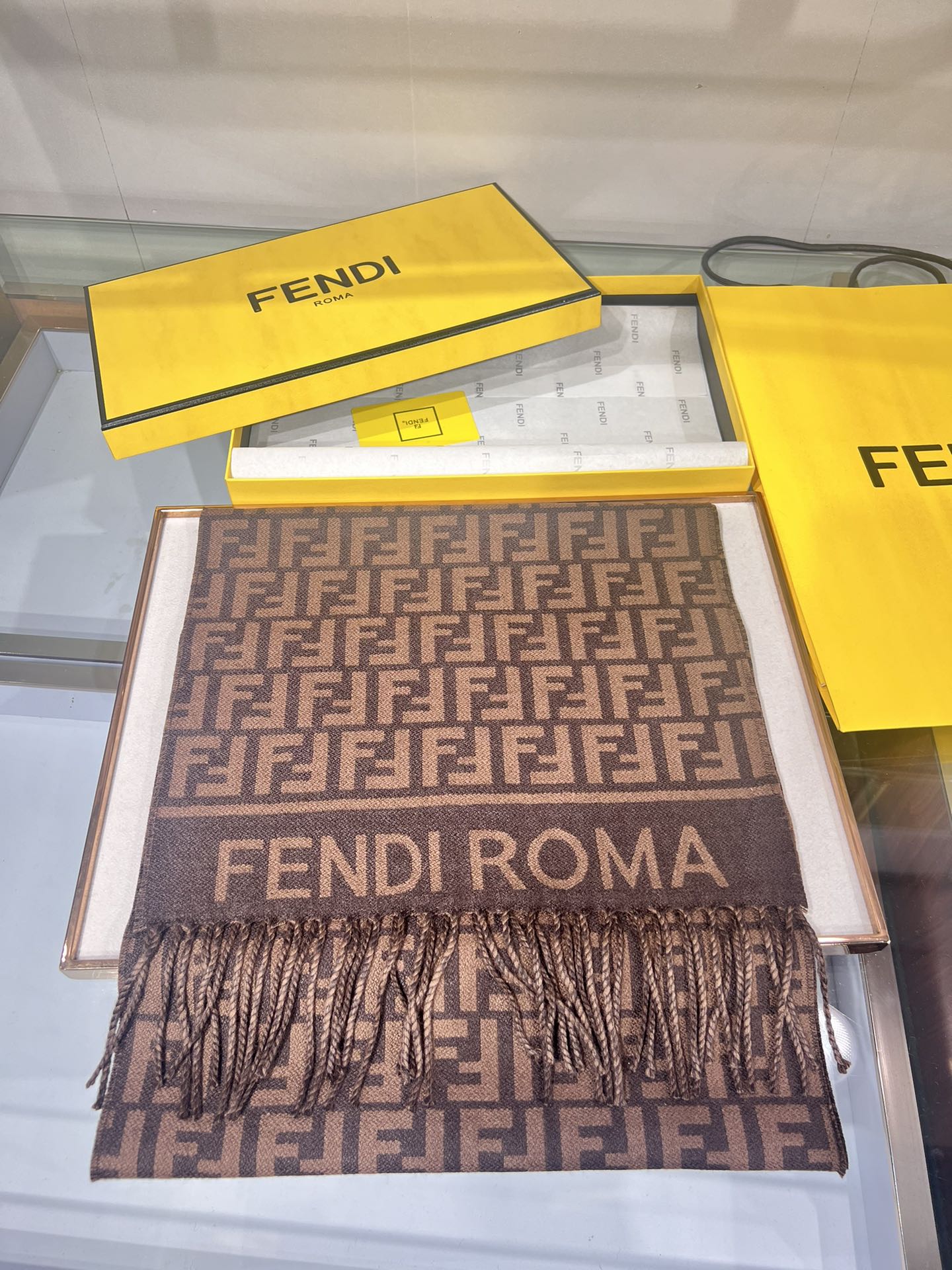 Fendi FF Monogram Scarf