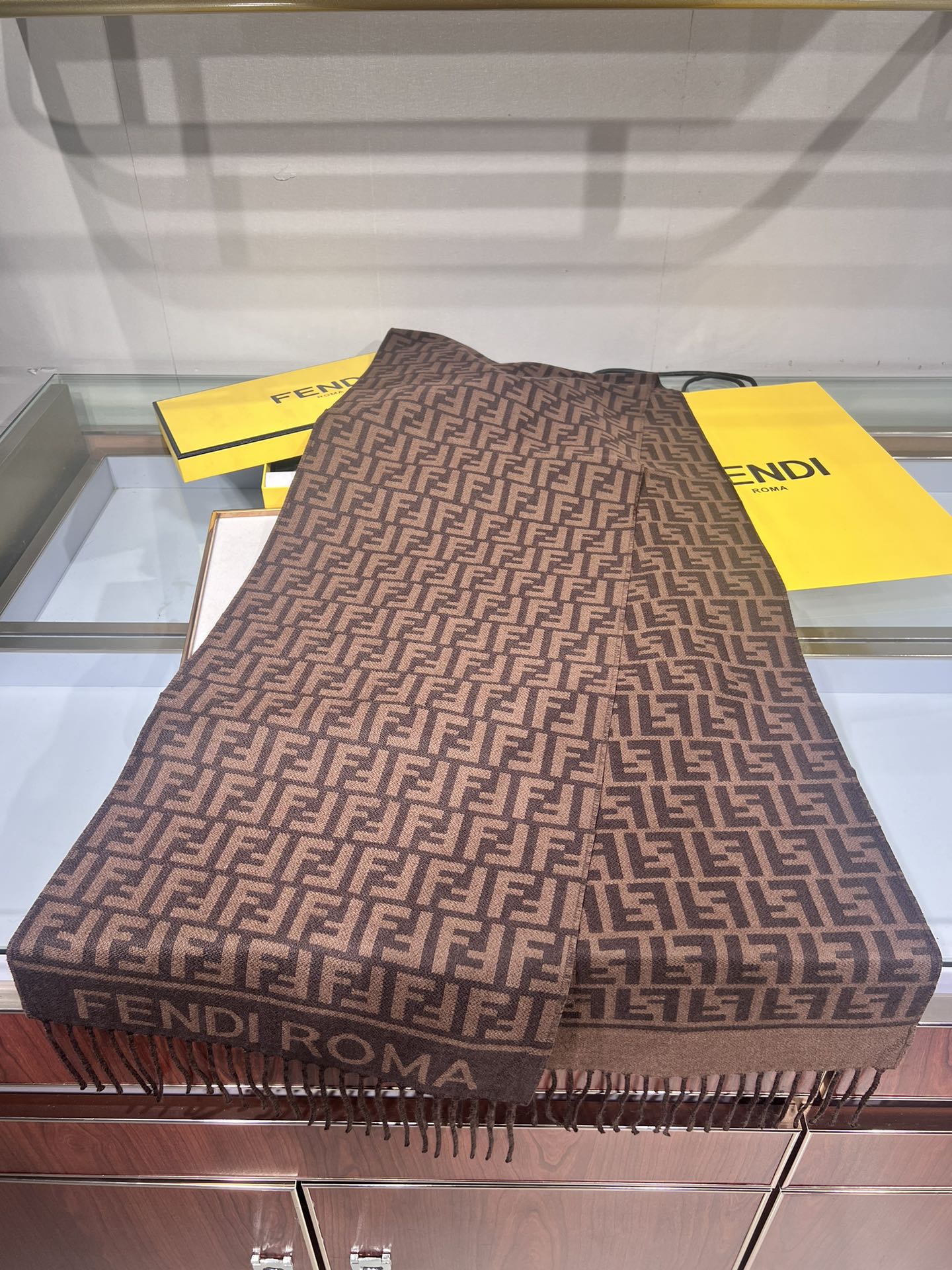 Fendi FF Monogram Scarf