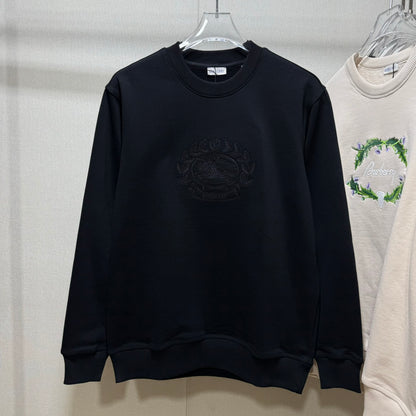 Burberry 24FW Embroidered Crewneck Sweatshirt