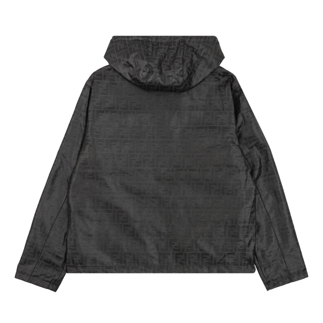 Fendi FF Monogram Full-Zip Windbreaker Jacket