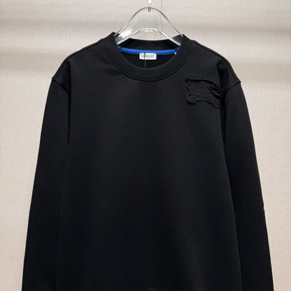 Burberry Patch Equestrian Knight Pullover Sweatshirt – 24FW