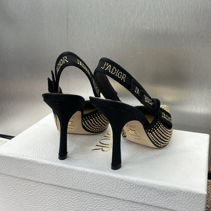 Dior J'Adior Rivet Heeled Sandals – 2024SS