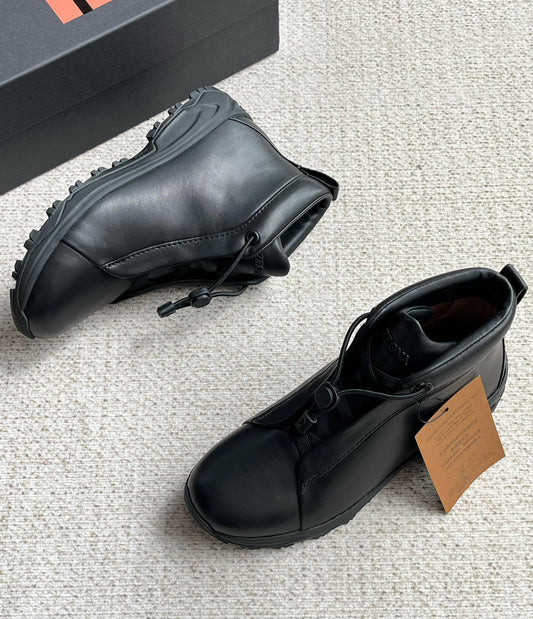 Zegna Triple Stitch Monte Suede High-Top Sneakers – 2024 Collection