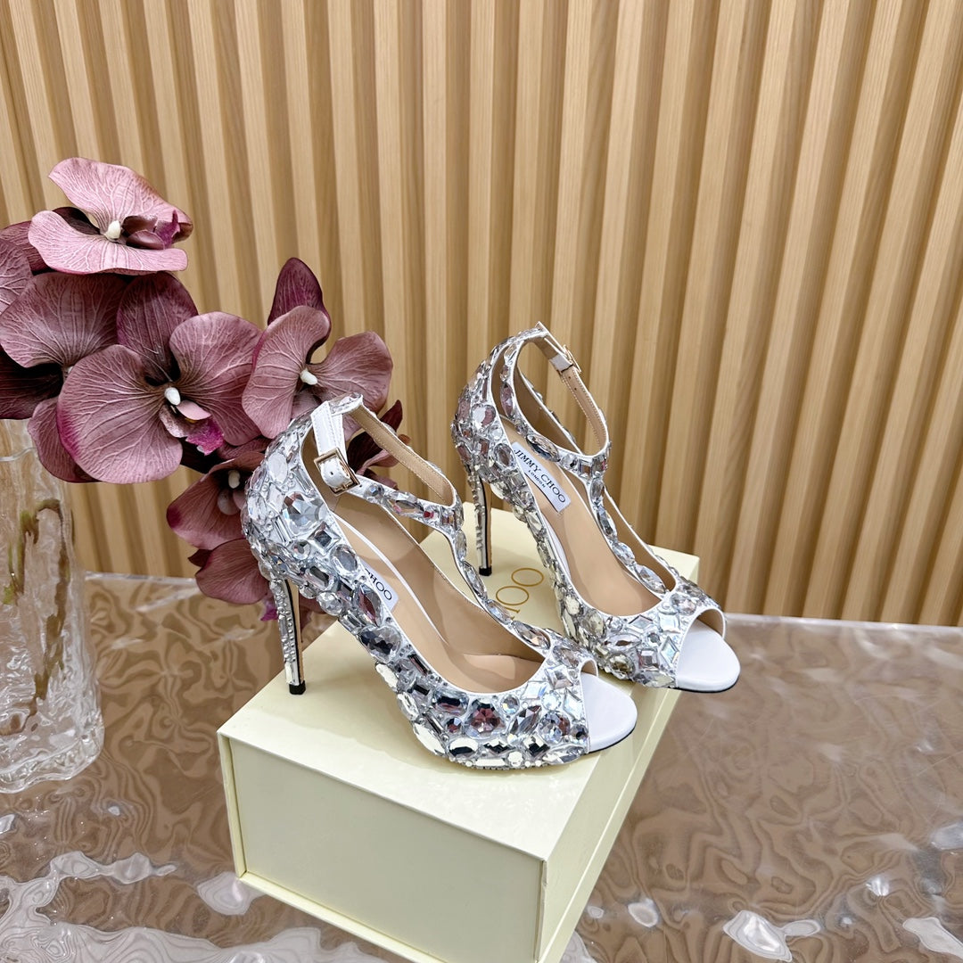 Jimmy Choo Evening High-Heeled Sandals – 2024SS