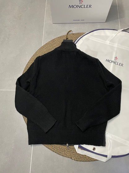 Moncler Men's Knit Down Spliced Sweater