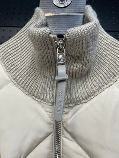 Moncler Men's Knit Down Spliced Jacket – New Collection