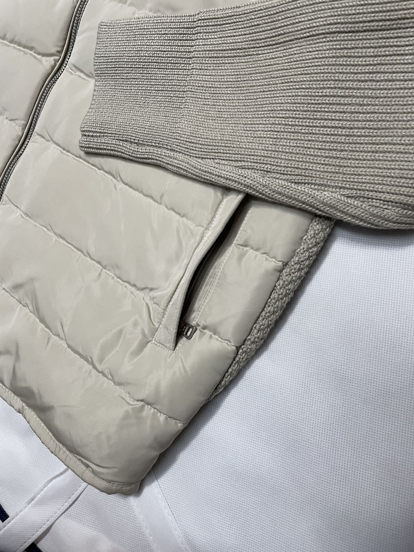 Moncler Men's Knit Down Spliced Jacket – New Collection