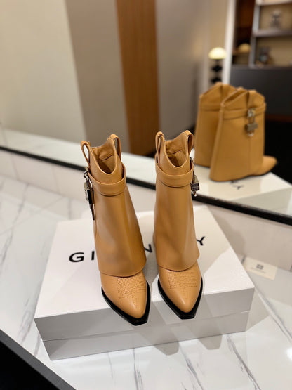 Givenchy High-Heel Embroidered Long Boots – 2024 SS