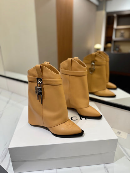 Givenchy High-Heel Embroidered Long Boots – 2024 SS