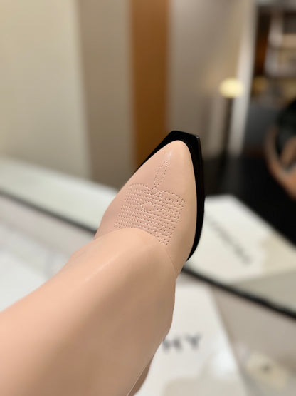 Givenchy High-Heel Embroidered Long Boots – 2024 SS