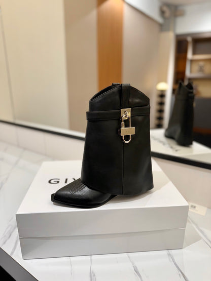 Givenchy High-Heel Embroidered Long Boots – 2024 SS