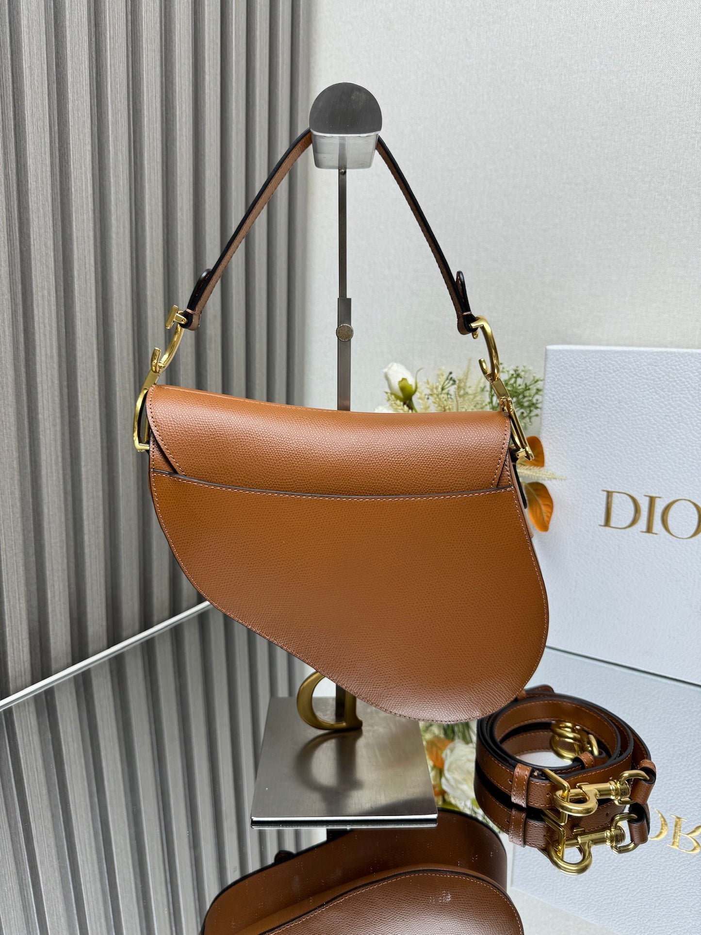 Dior Saddle Bag – Wine Red