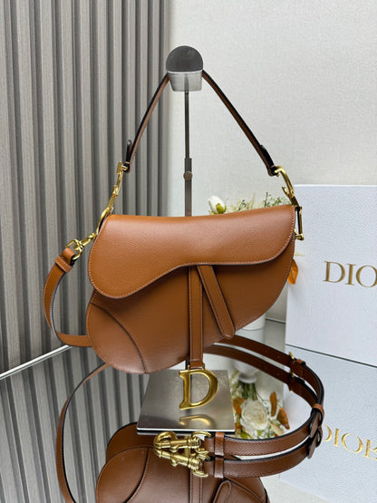 Dior Saddle Bag – Wine Red