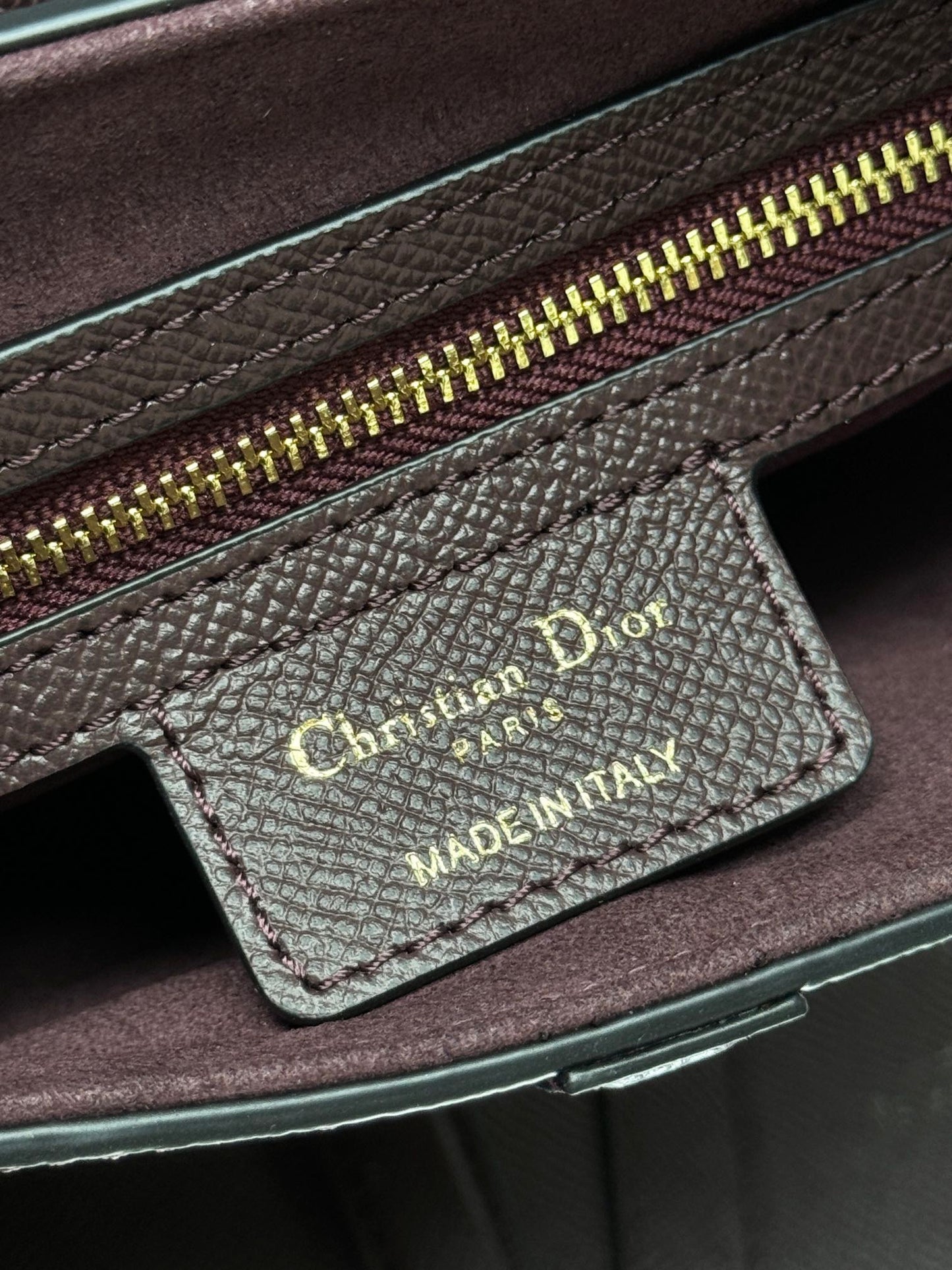 Dior Saddle Bag – Wine Red