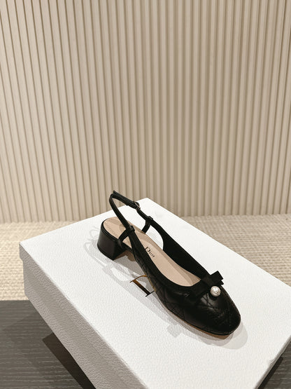 Dior D-Ramour Embroidered Cannage Ballet Flats – 2024 Spring/Summer Collection