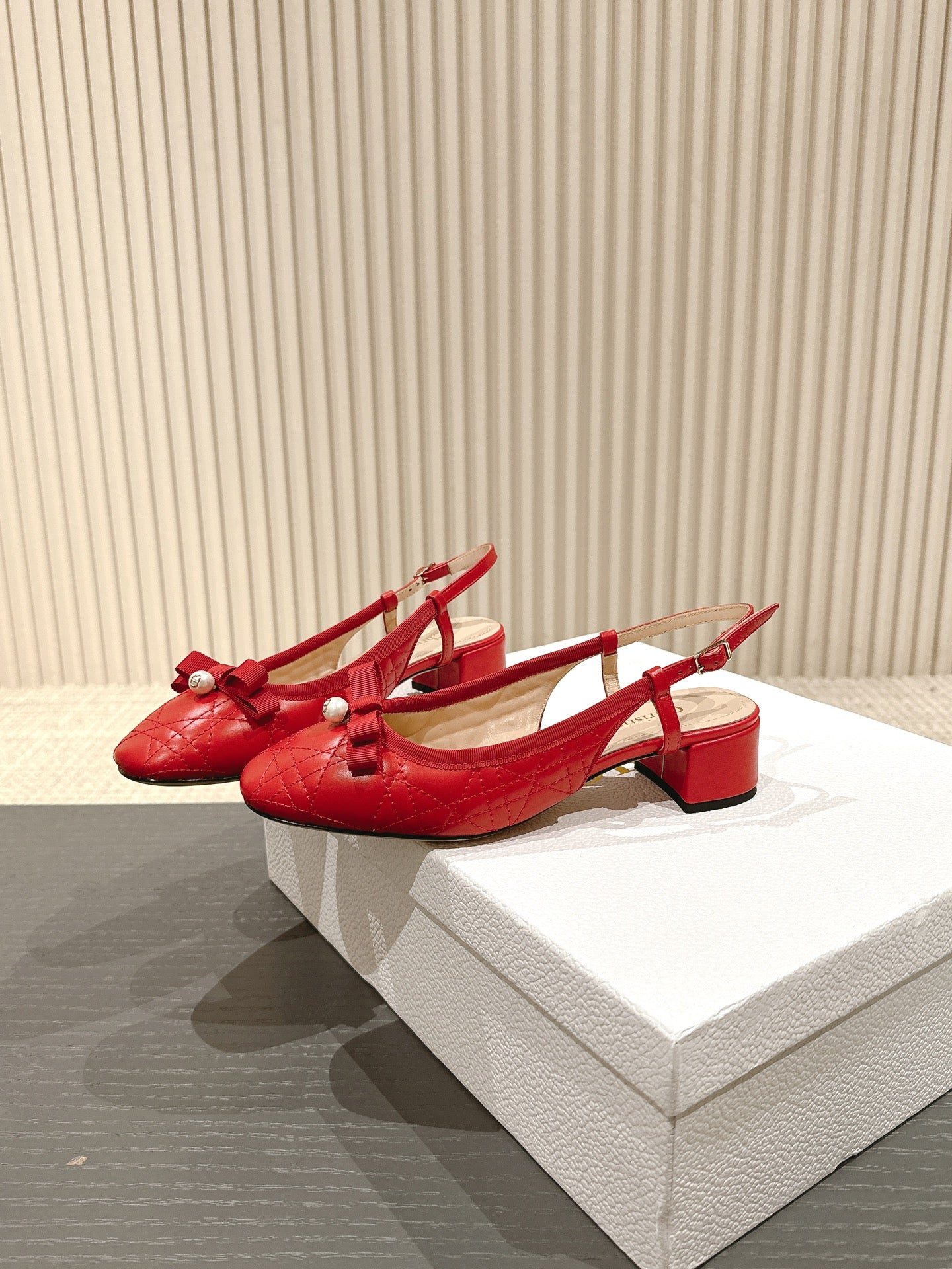 Dior D-Ramour Embroidered Cannage Ballet Flats – 2024 Spring/Summer Collection