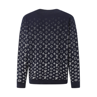 Louis Vuitton Logo Crewneck Long Sleeve Sweater