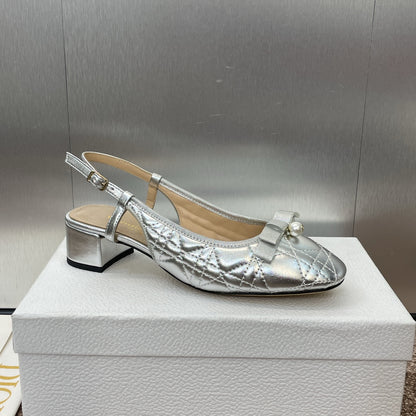 Dior Ballet Cannage Low-Heel Ballerina Flats – 2024 Spring/Summer Collection