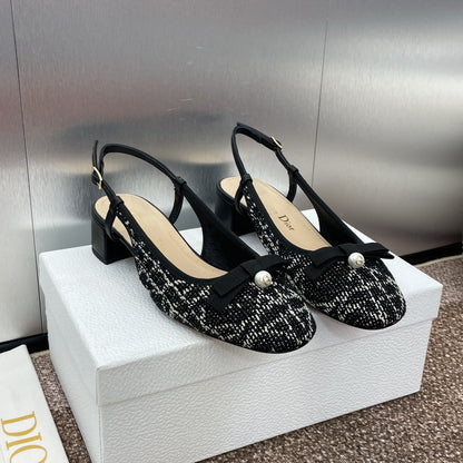 Dior Ballet Cannage Low-Heel Ballerina Flats – 2024 Spring/Summer Collection