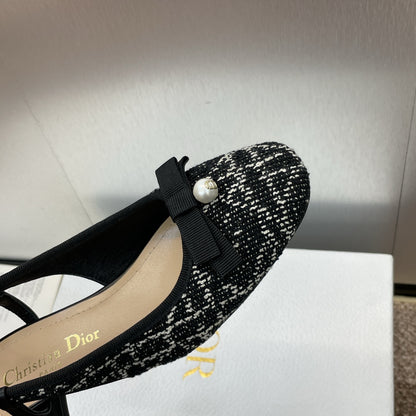 Dior Ballet Cannage Low-Heel Ballerina Flats – 2024 Spring/Summer Collection