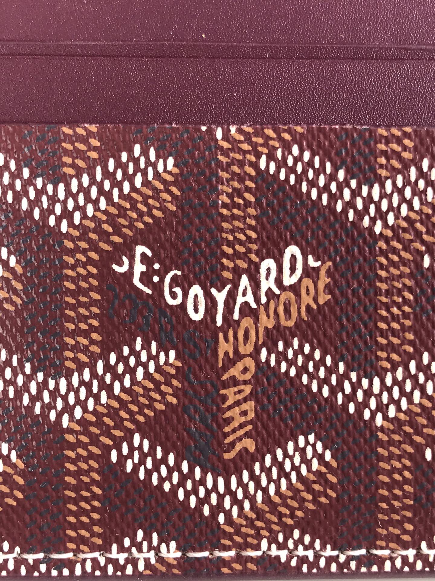 Goyard Card Holder