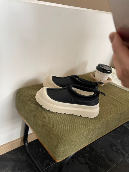 UGG Tasman Low-Top Leather Slippers
