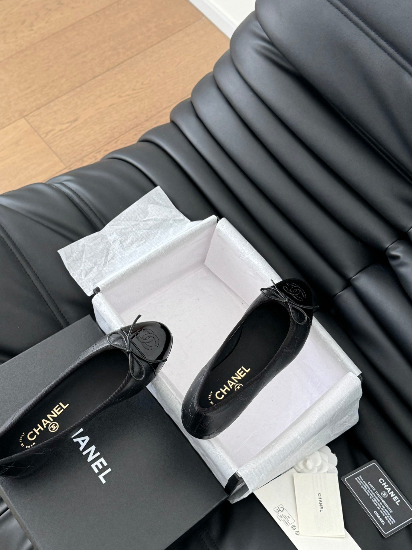 Chanel New Color Ballet Flats