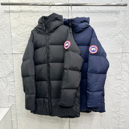 Canada Goose Lawrence Puffer Mid-Length Down Jacket