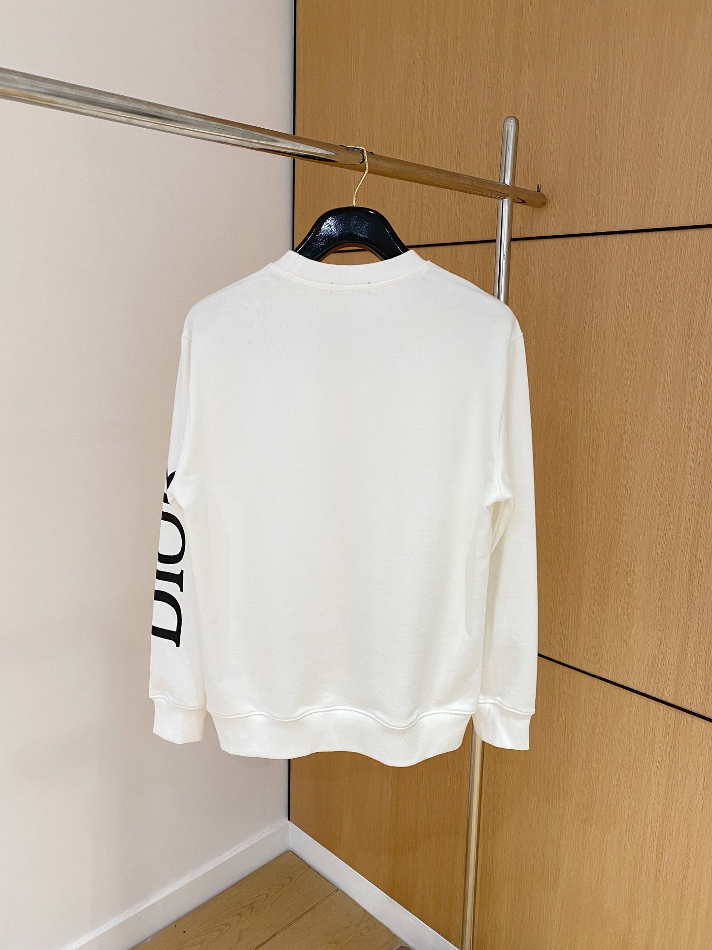Dior Flocked Logo & Bee Crewneck Sweatshirt – 24SS