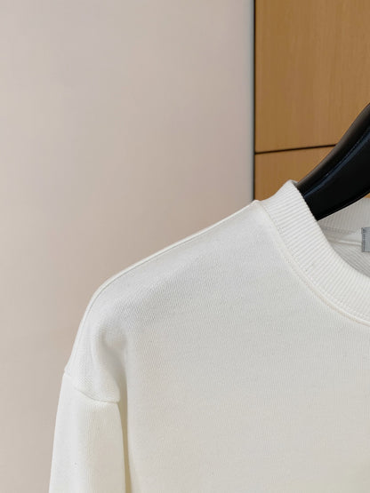 Dior Flocked Logo & Bee Crewneck Sweatshirt – 24SS