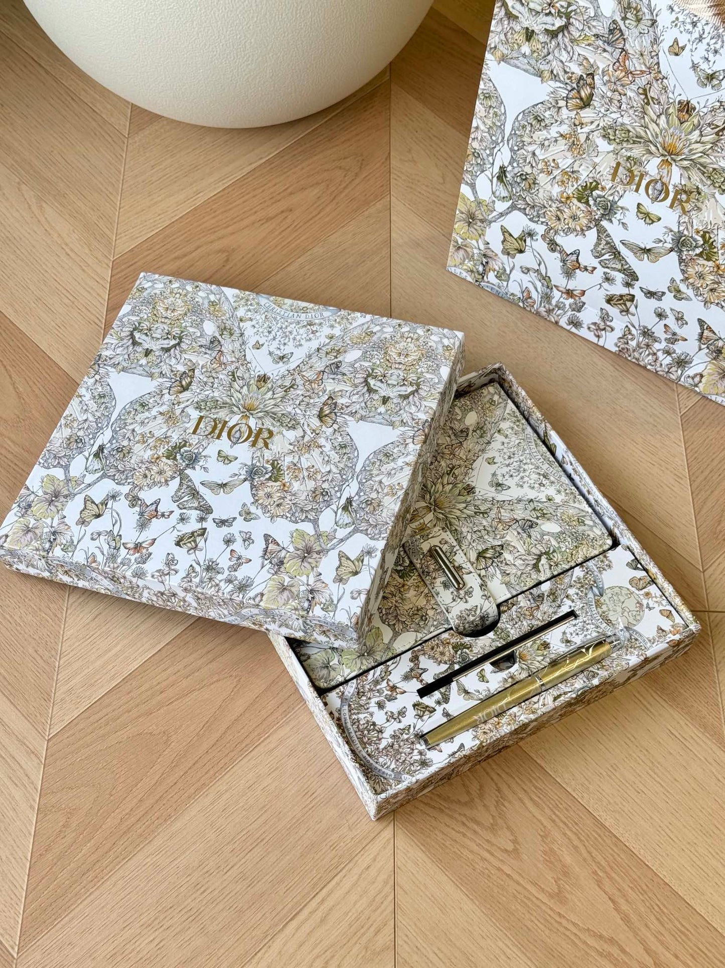 Dior Butterfly Gilded Notebook Gift Set – 2024 Collection