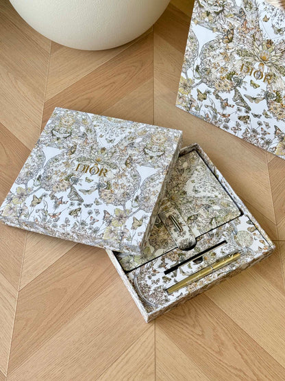 Dior Butterfly Gilded Notebook Gift Set – 2024 Collection