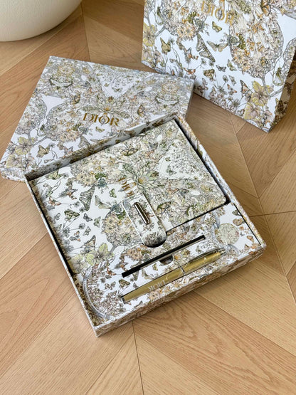 Dior Butterfly Gilded Notebook Gift Set – 2024 Collection