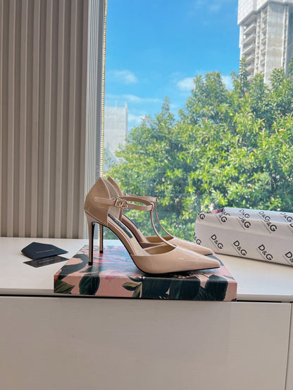 Dolce & Gabbana Patent Leather Heels – 2025 Collection