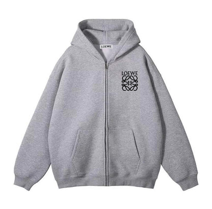 Loewe Hooded Zipper Sweatshirt