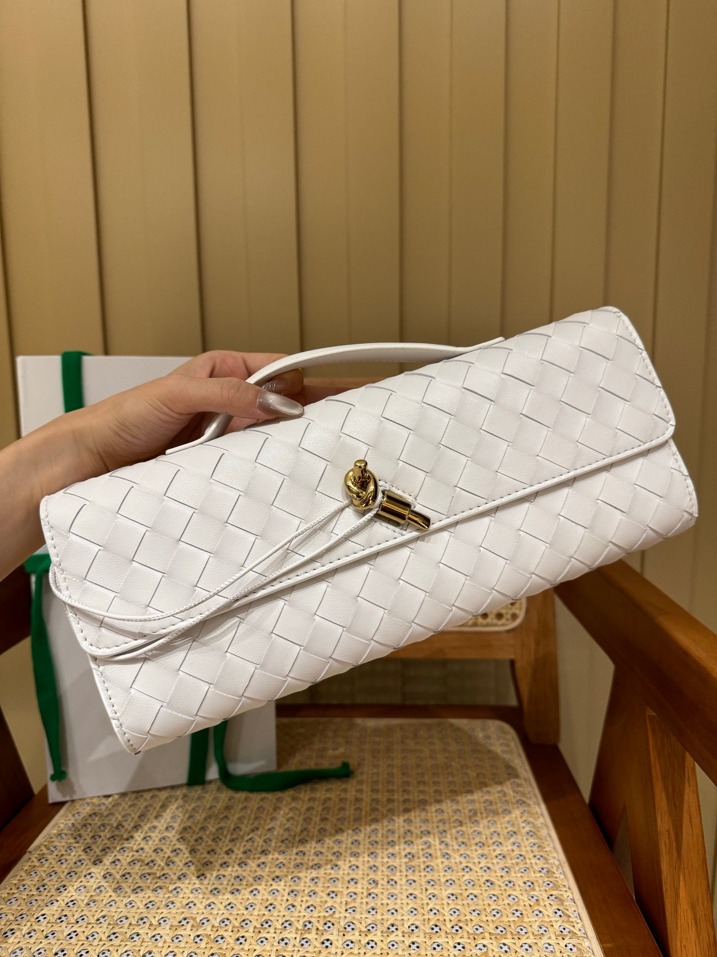 Bottega Veneta Andiamo Clutch Bag